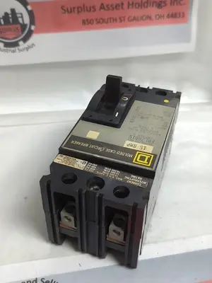 Used SQUARE D FAL26015 Circuit Breakers | Surplus Asset Holdings #1190170