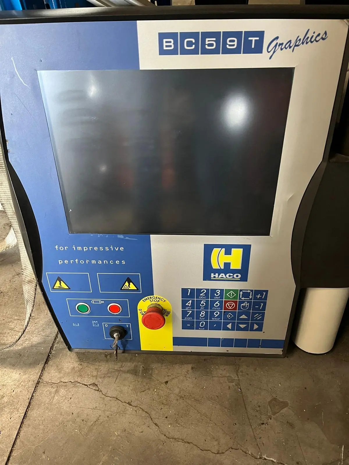 USED HACO BC 59 T GRAPHICS