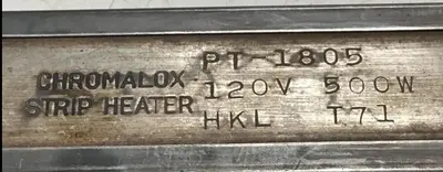New | in-Stock CHROMALOX PT1805 HKL 500W Heater Bands Michigan US | Ideal Machinery #1293319