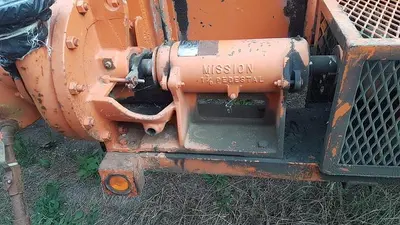 USED 2001 FRONTIER 4 AXLE CARRIER STYLE OILFIELD PUMP / KILL TRUCK