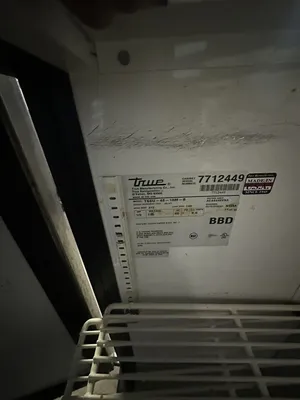 174-0202 True TSSU-48-18M-B 48" Self Contained Mega Top Sandwich Prep Table Cool