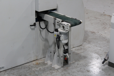 Friulmac Randomat Multirex End Matcher, with Stackable Spindles for Fast Change-Over
