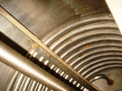 520 L S/S Limpet Coiled Reactor, Flp
