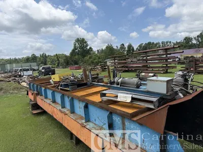 USED SCHURMAN MODEL 12DAG60 GANG RIP SAW WITH LINEBAR