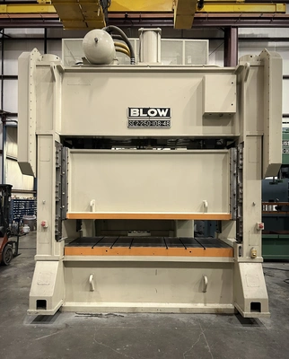 Used 2001 BLOW PRESSES BLOW SC2-250-108-48 PRESS Straight Side Presses | Alma Machinery #898782