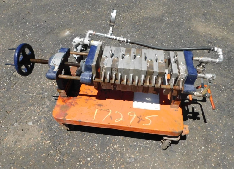 Used SPERRY FILTER PRESS SIZE C-7 Filter Presses New Jersey US | Champion Trading Corporation #423683