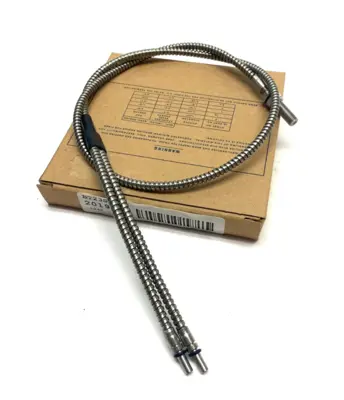 USED BANNER ENGINEERING HEAVY DUTY FIBER OPTIC HIGH-TEMP SENSOR