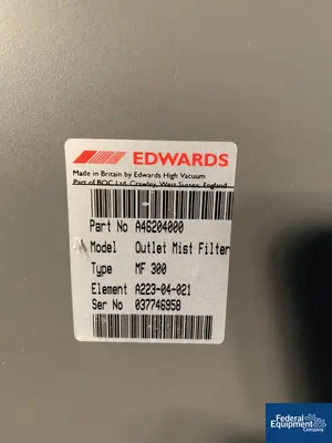 USED BOC Edwards 300 Sq Ft BOC Edwards Freeze Dryer, Model Lyomax 28