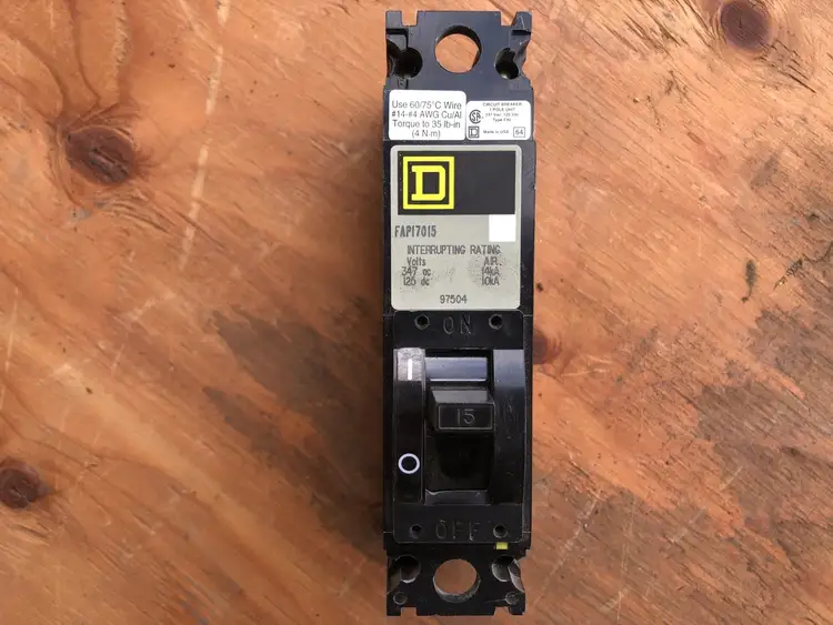 Used SQUARE D FAP17015 Switchgears British Columbia CA | Lenmark #244357