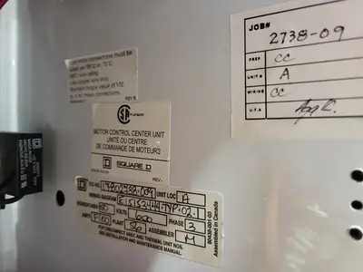 USED SQUARE D MODEL 6