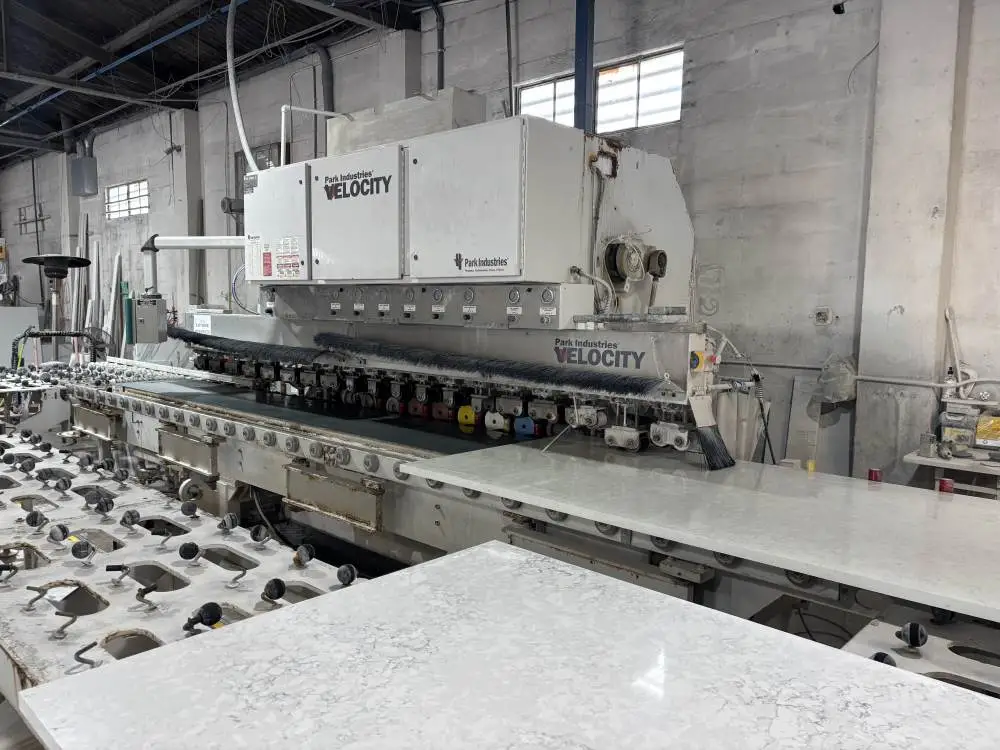 Used 2014 PARK INDUSTRIES VELOCITY Polishing Machinery including Buffers Michigan US | All Used Stone Equipment #1560862