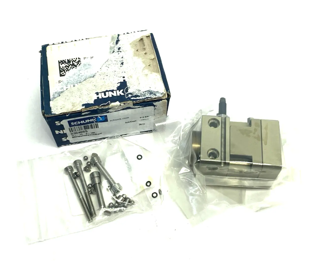 New | in-Stock SCHUNK Miniature Swivel Vane SFL-40-S-180 Rotary Actuators Michigan US | Maverick Industrial Sales #1473985