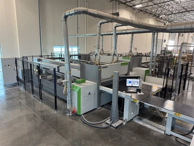 Used 2019 BIESSE "SELCO WNAR6" Single-Line Beam Saws Florida US | MachineryMax #1462145