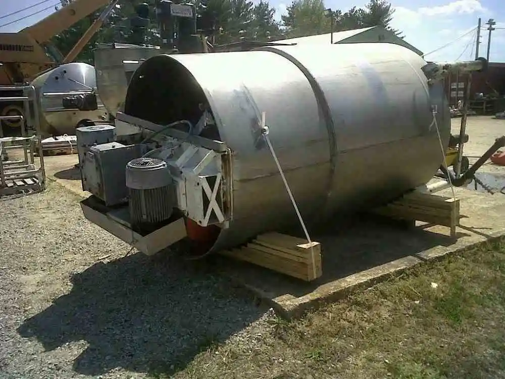 1000 gal stainless steel dual motion kettle