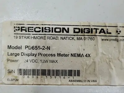 USED PRECISION DIGITAL PD655-2-N