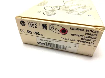 New | in-Stock Allen-Bradley 1492-RAFB4 Terminal Blocks Michigan US | Maverick Industrial Sales #1389620