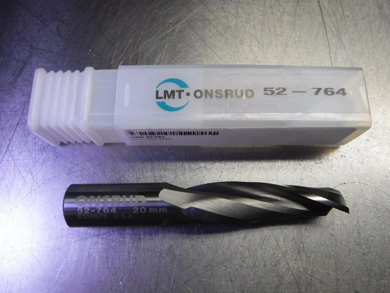 LMT.Onsrud 20mm 2 "O" Flute Carbide Upcut Router Mill 52-764 (LOC2123C)