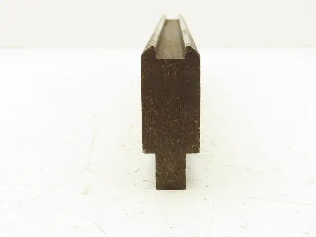Press Brake Die 13-1/8" Long 7/16" W U Bend 3/16" D 1-3/4" H 1/2" Tang