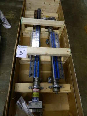 Jerguson Magnificator II Magnetic Liquid Level Indicator model MII-SF Spec. Gravity 0.95 275 Psi 42" Lenght
