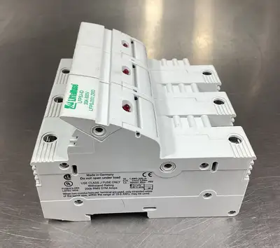 Used Littelfuse LFPSJ-ID FUSE HOLDER, 2 POLE, 30A, 600V. Fuse Accessories | Palmetto Automation #1155779