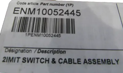 NEW MARKEM-IMAJE ENM10052445 SWITCH & CABLE ASSEMBLY