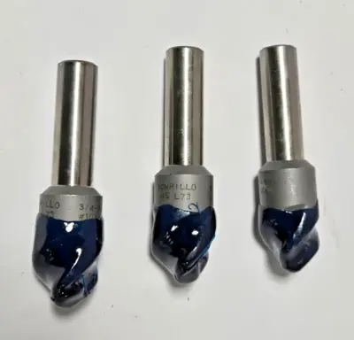 Schrillo 3/4" High Speed Steel Countersink 100 Degree #1024 L73 HS USA Lot of 3