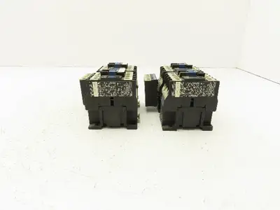 Telemecanique Motor Starter Reversing Contactor 575V 7.5HP 25A 3 PH Set Lot of 2