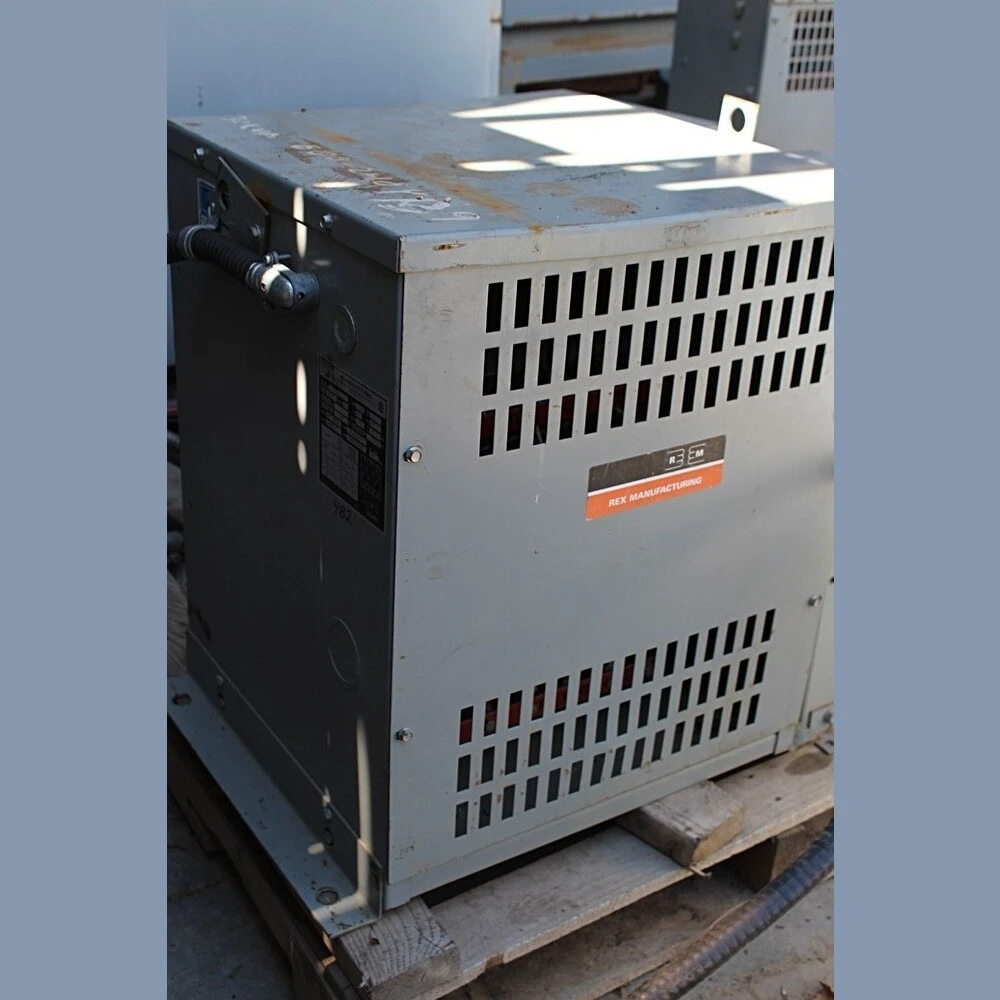 30 KVA 600 Delta - 240Y/139 Volt - 3 Phase Rex Transformer For Sale