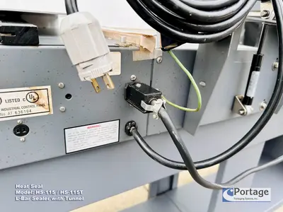 USED 2001 HEAT SEAL HS-115 & HS-115T