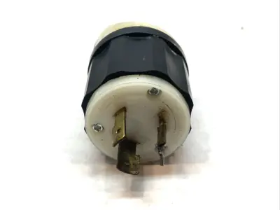 Used Leviton Twist-Locking Plug 20A 480V 2341 LOT OF 3 Bus Bars & Plugs Michigan US | Maverick Industrial Sales #1400806