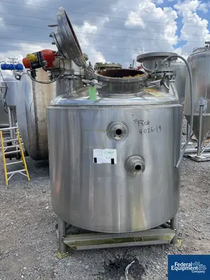 USED Lee Industries 360 Gal Lee Reactor, 304 S/S, 20/100#