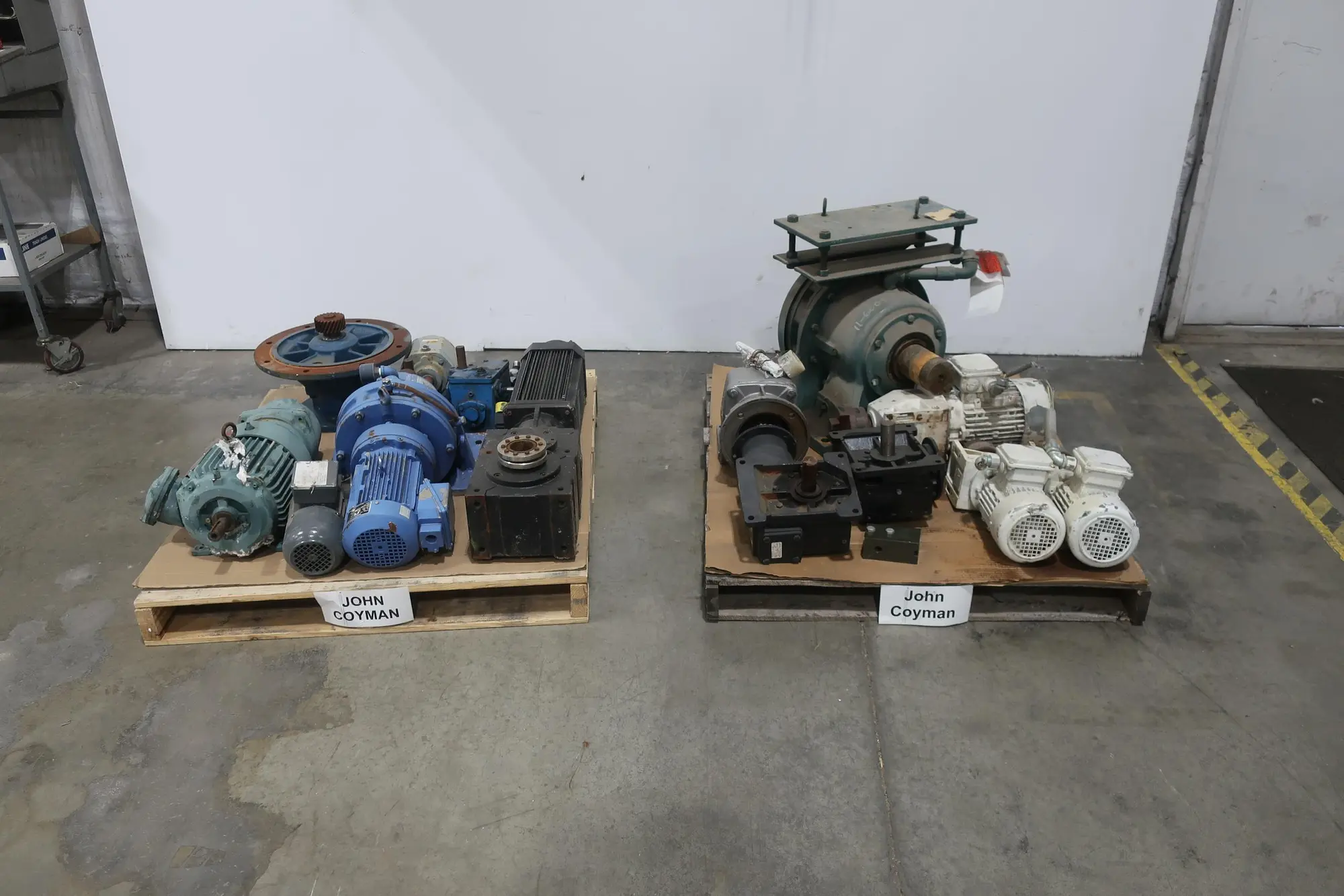 2 PALLETS OF ASSORTED GEAR REDUCERS