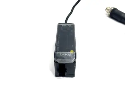 GV-21P | Keyence  Digital CMOS Laser Sensor Amplifier Main Unit, PNP, M12 4-Pin 1ft - Used