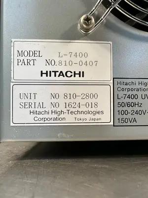 Hitachi Transgenomic L-7400 UV Detector (10.5.1)