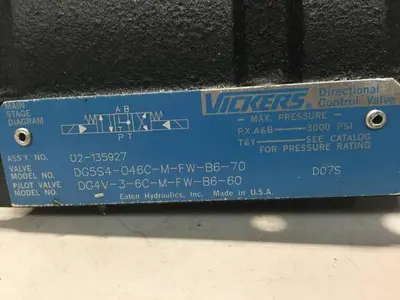 USED VICKERS DG4V36CMFWB660