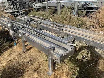 Conveyor, Belt, 12" x 33', S/st, Plastic Belt, Boxes #S744698