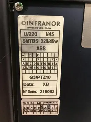 USED INFRANOR SMTBSI 220/45W