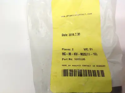 New | in-Stock Phoenix Contact HC-M-KV-M20(11-16) Electrical Fittings Michigan US | Maverick Industrial Sales #1396036