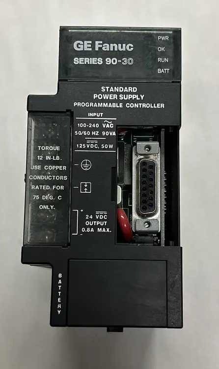Used GE FANUC IC693PWR321U Miscellaneous Equipment (Electrical & Power) Ohio US | Surplus Asset Holdings #1235352