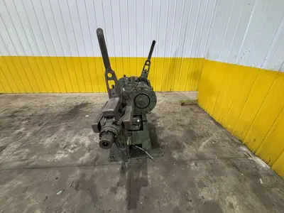 3,000 LBS X 12" LITTELL MODEL #20-12 DOUBLE END PULL OFF UNCOILER COIL REEL: STOCK #23705