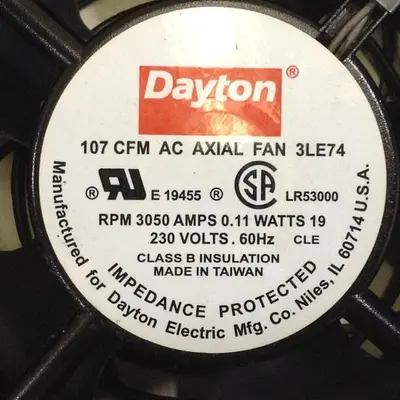 USED DAYTON 3LE74