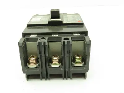 Fuji Electric BU3EDG75 Auto Breaker BU Series 75A 240V 3 Pole Ph