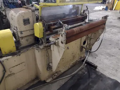 36" YODER POWERED SLITTING HEAD WITH FEED ROLLS: STOCK #22948