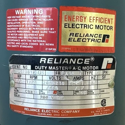 NEW Reliance Electric P48H1301P-US