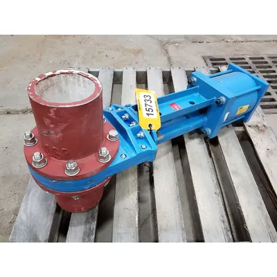 6" Newcon Stainless Steel Knife Gate Valve [Unused]