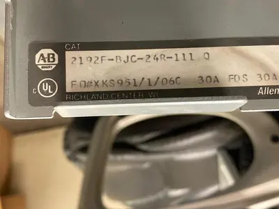 USED ALLEN-BRADLEY 2192F-BJC-24R-111 Q