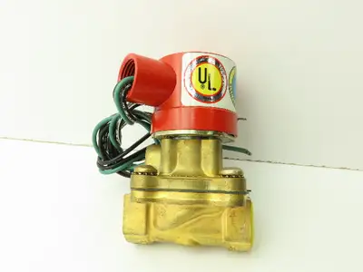 Lancer 4LE2HB4052 2-Way Skinner Steam Solenoid Valve 1/2"NPT N.C. 0-50psi 120v
