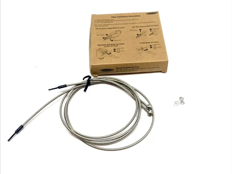 Used BANNER ENGINEERING FIBER SENSOR CABLE Cable & Wire | Maverick Industrial Sales #1108007
