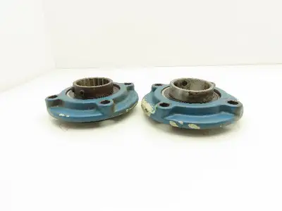 McGill PFC4-11 4-Bolt Flange Mounted Bearing 2-1/4" Bore 3-3/4" OD Lot of 2