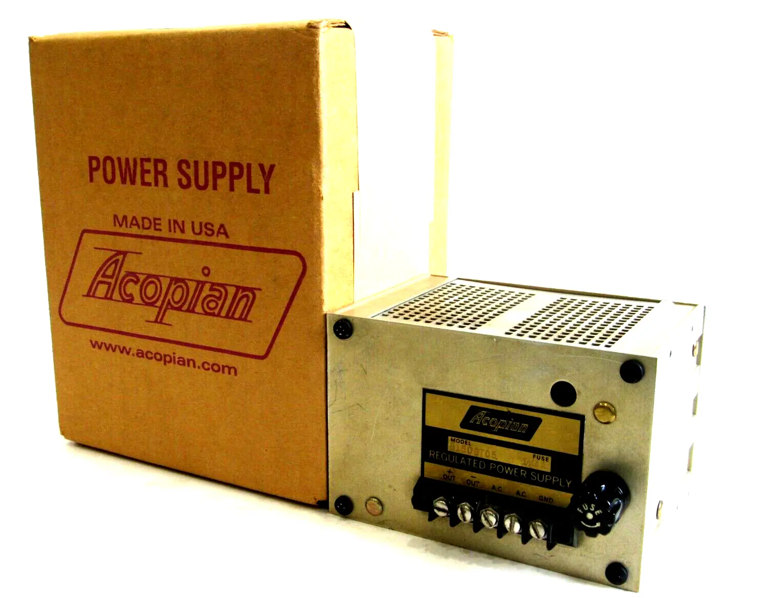 REPAIRED ACOPIAN B150GT05 REGULATED POWER SUPPLY